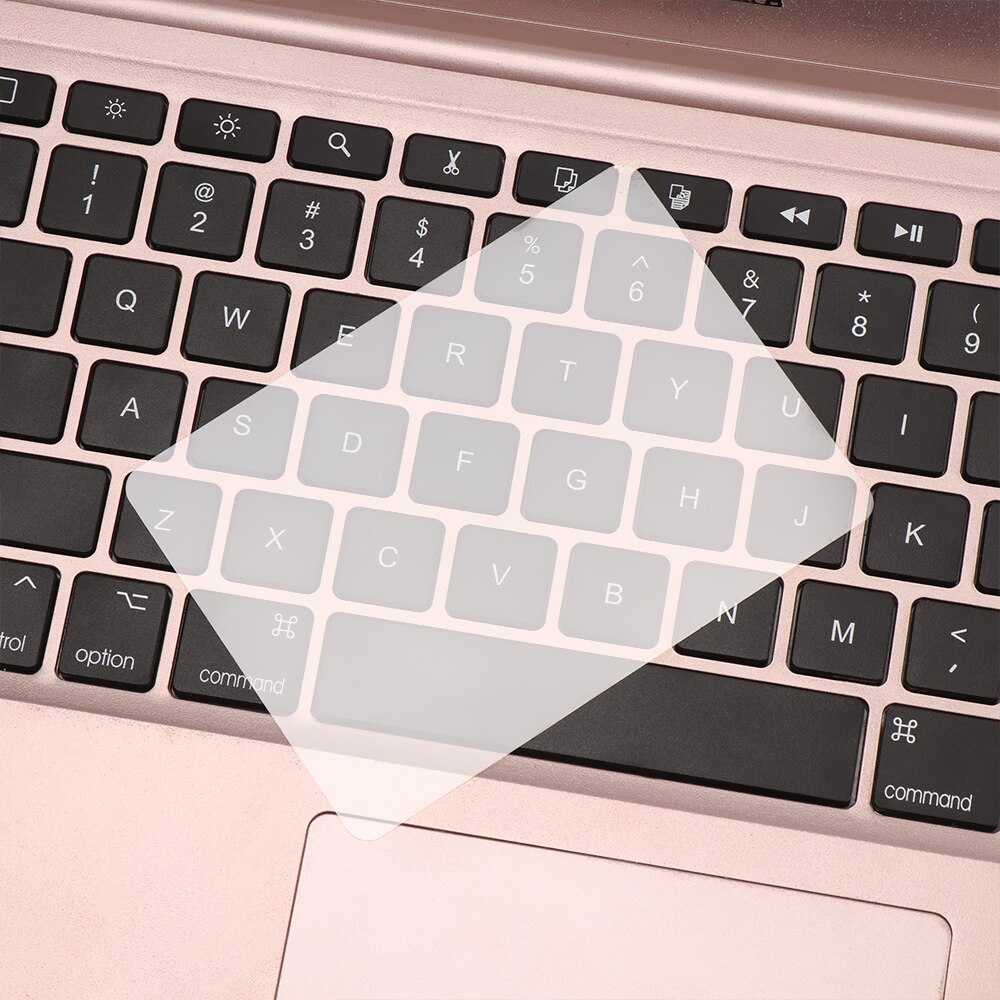 Film de Protection tactile Transparent pour ordinateur portable, couverture de clavier Macbook Air, haute définition, étanche à l&#39;eau et à la poussière
