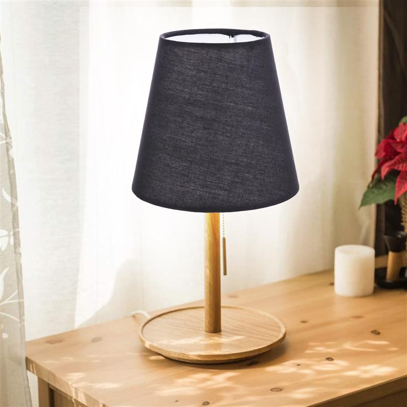 Abat jour en tissu cache lampe lustre applique accessoire lampe cache poussière