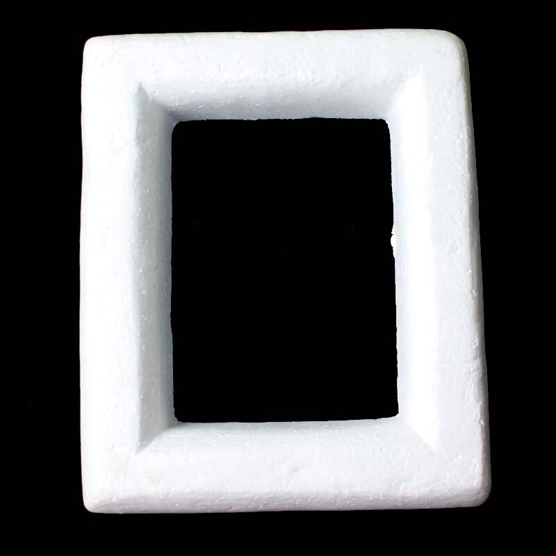 Polystyrol Styropor weiß Schaum foto rahmen Kinder DIY handgemachten materialien dekoration liefert 23*28cm: Default Title