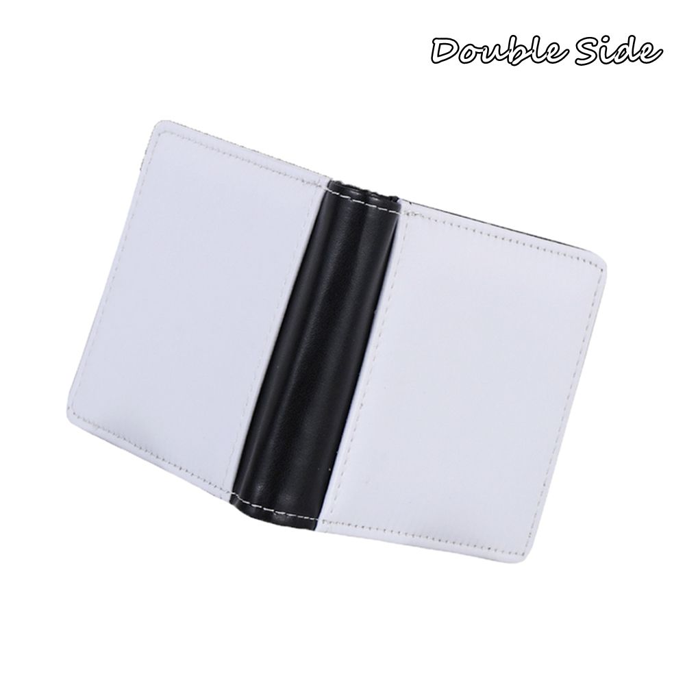 Sublimatie Warmte Overdracht Portemonnee Pu Portemonnee Voor Vrouwen Mannen Diy Multi-Kaart Houder Portemonnee Voor Werk Reizen Afdrukken Blanco Portemonnee: Beige