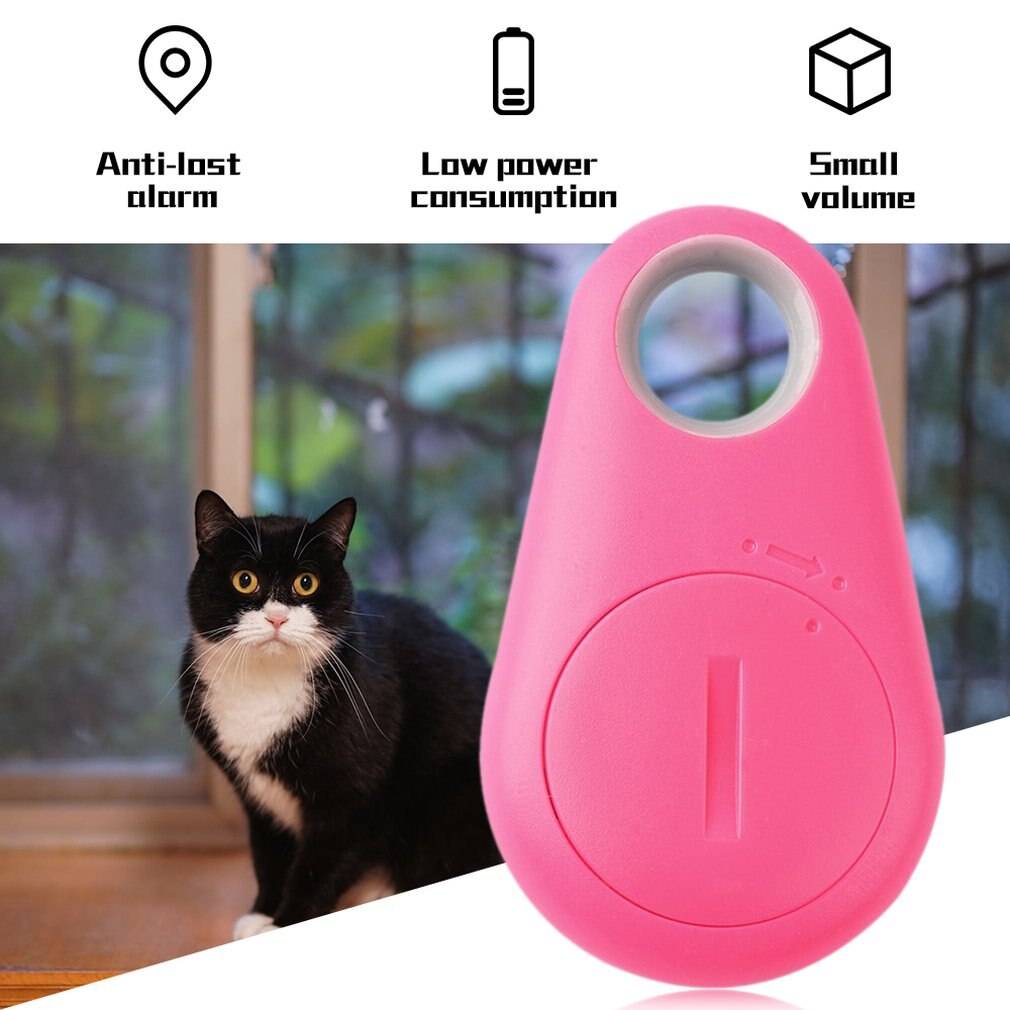 Mini Anti-lost Bluetooth 4.0 Tracker GPS Locator Tag Alarm Wallet Key Pet Dog Finder Pocket Size Smart Tracker