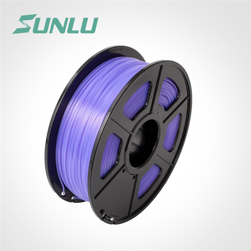 Abs filament 1kg 1.75mm plastic extrusie machine lijn magnetisch filament voor 3d printer abs filament extruder gratis verzending: Paars