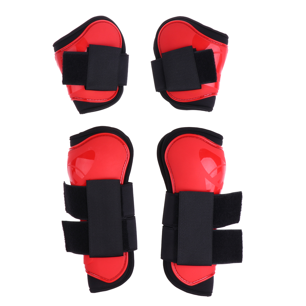 Adjustable Horse Splint Boot Equine Leg Guard Protector Front Support