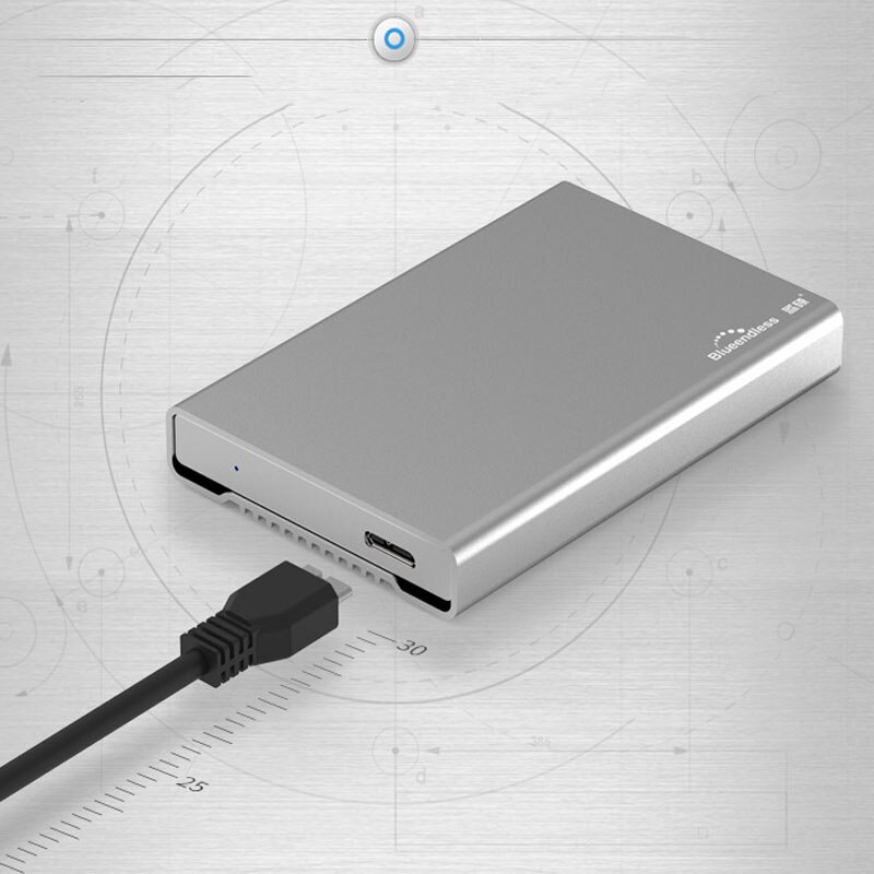 Blueendless esterno duro disk unità Dispositivi di Memorizzazione USB 3.0 1TB HDD Portatile HD SATA 3 per Finestre PC