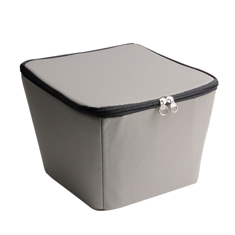 Double Zipper Universal Soft Riding Front Waterproof Liner Mobility Scooter Bicycle Basket Cover With Lid Accessories Dustproof