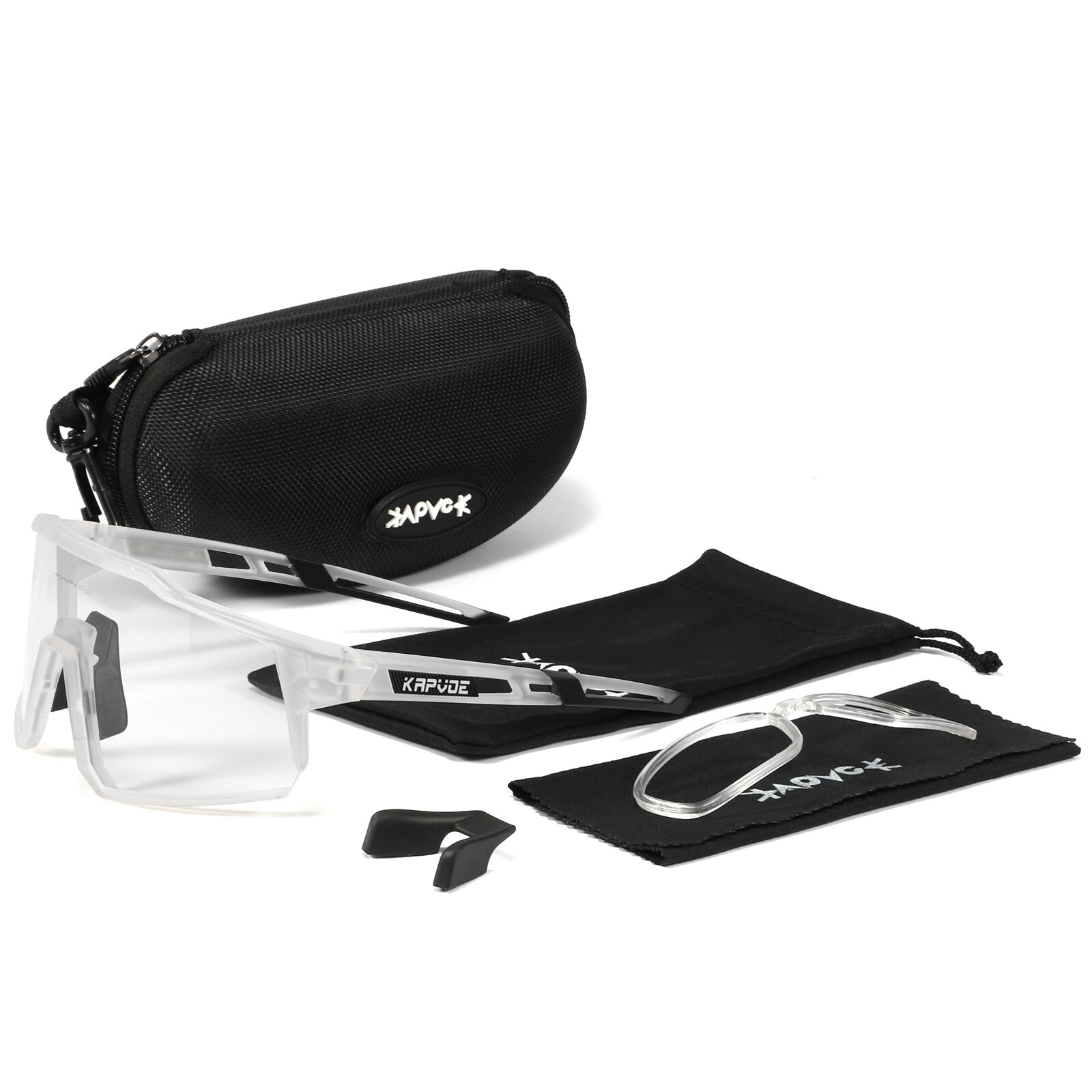 Kapvoe-gafas de sol fotocromáticas para hombre, lentes de sol fotocromáticas para pesca, viajes, conducción, ciclismo, acampada, senderismo, UV400, novedad de: 12