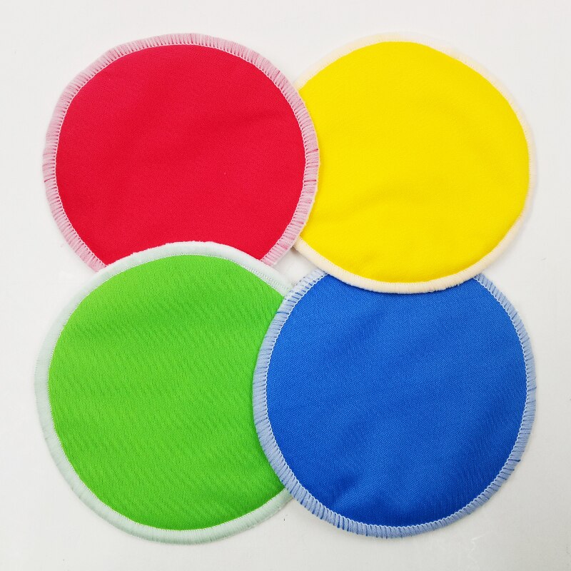 12pcs super soft PUL waterproof breast feeding pads with organic bamboo flannel inner, Eco friendly reusable cloth nursing pads