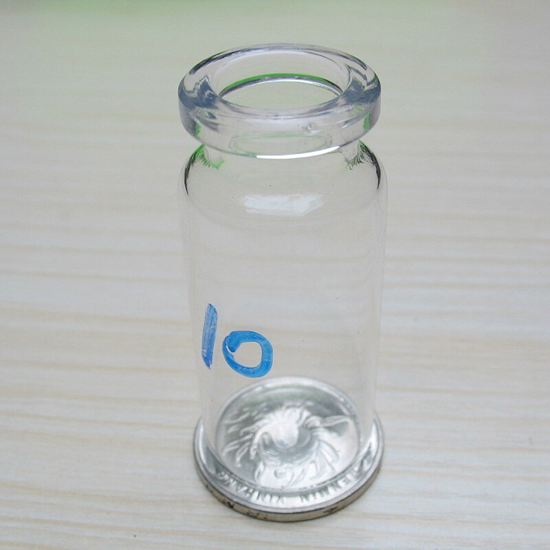 8 Pcs 10 ml/22*50mm Small Glass Jars Mason Jar Message Vials Cheap Cork Stopper Bottle DIY Small Glass Bottle Mini Containers JY