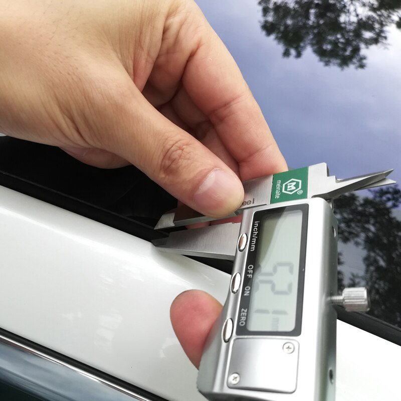 Wind Sealing Strip Black 285cm Dustproof For Tesla Model 3 Sunroof Noise Reduction