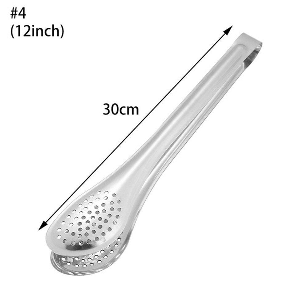 5Pcs Rvs Bbq Gadget 5-Kleur Telescopische Grillen Vork Kip Been Grillen Vork Outdoor Voedsel Lange Handvat bakken Vork: 1pcs Food Tongs