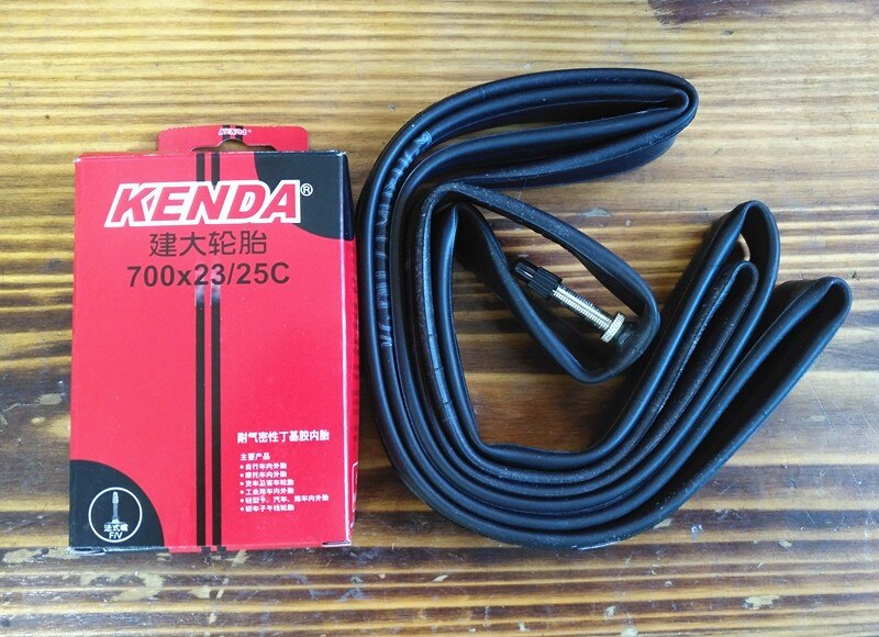 Kenda Fietsband Buis racefiets Binnenband Banden Rubber 700 * 23C/25C 1 stks