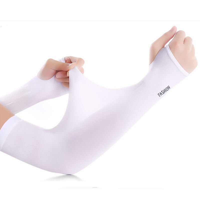 Sport arm ärmar kompression arm ärm anti slip basket sport uv solskydd