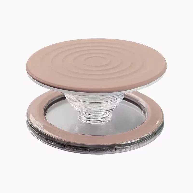 Magnetische telefoonhouder met ribbels voor iphone 12, 13 14 15 , 16 pro max, houder en ondersteuning voor iphone  s25 ultra.: Grijs