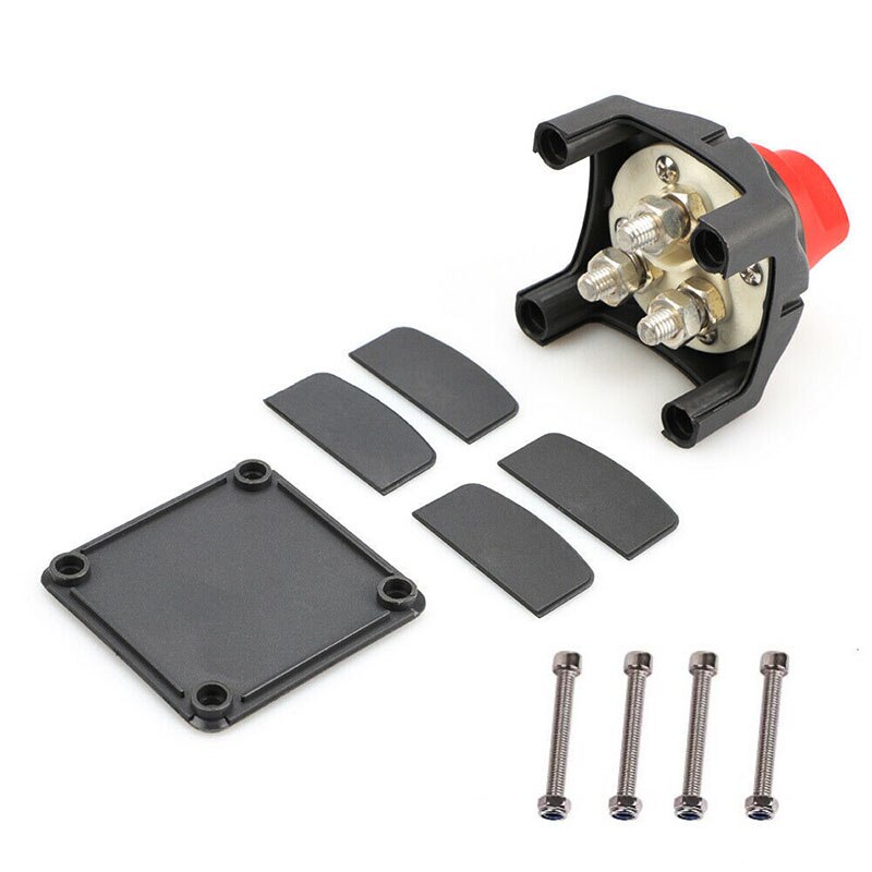 Auto Battery Disconnect Switch 12V 24V 48V Marine 300A Car Dual Battery Switch 3 Position Battery Selector Switch for Car Boat