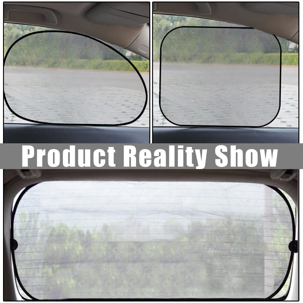 Car Window Sunshade Cover Universal Windshield Sun Shade Curtain Block Car Window Front Rear Side Glass Sunshade Shield Screen