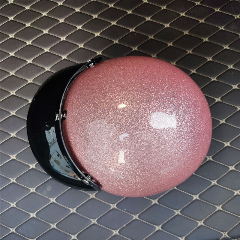 Kiiltoa pinkki vintage moottoripyörä kypärä open face kypärä piste hyväksytty retro moto casco capacete motociclistas capacete ce