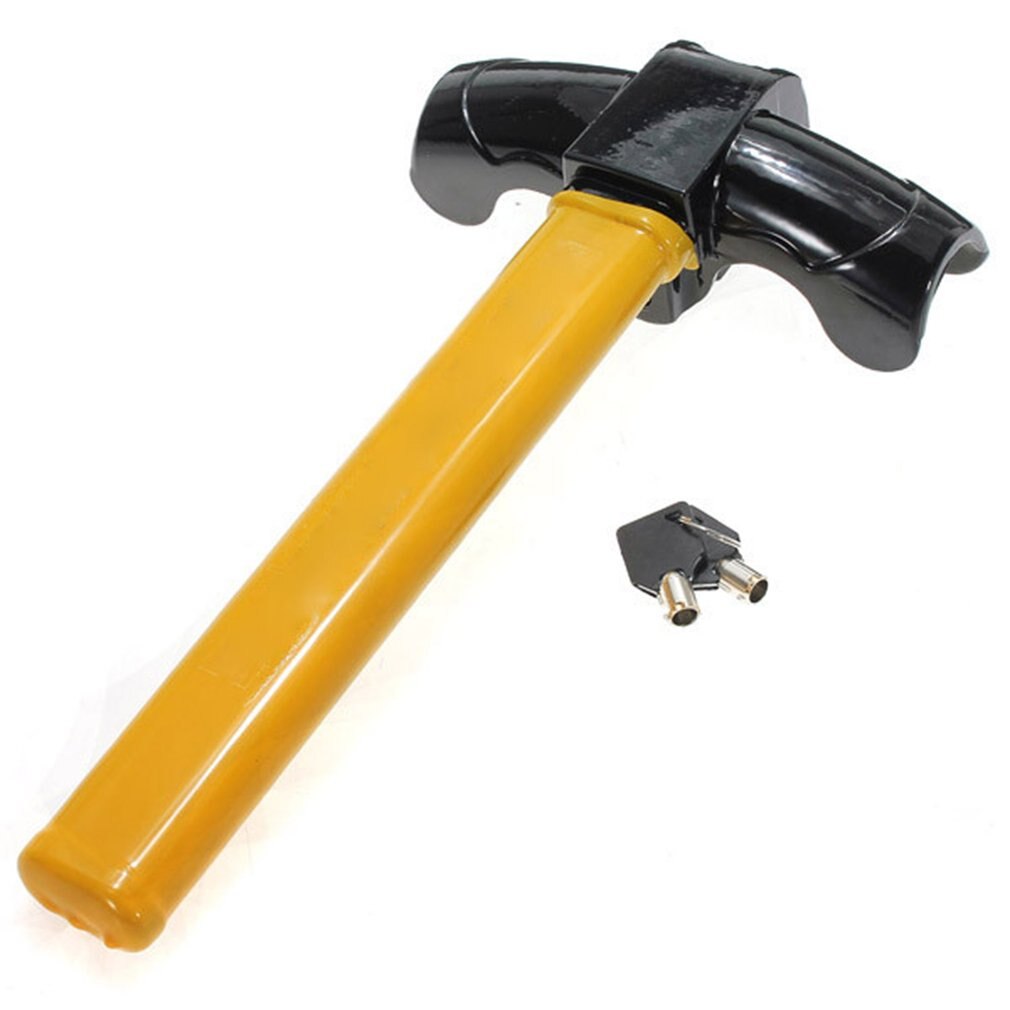 Universal Heavy Duty Anti-theft Steering Wheel Lock Car/Van Security Rotary Steering Wheel Lock Enhance Car Security