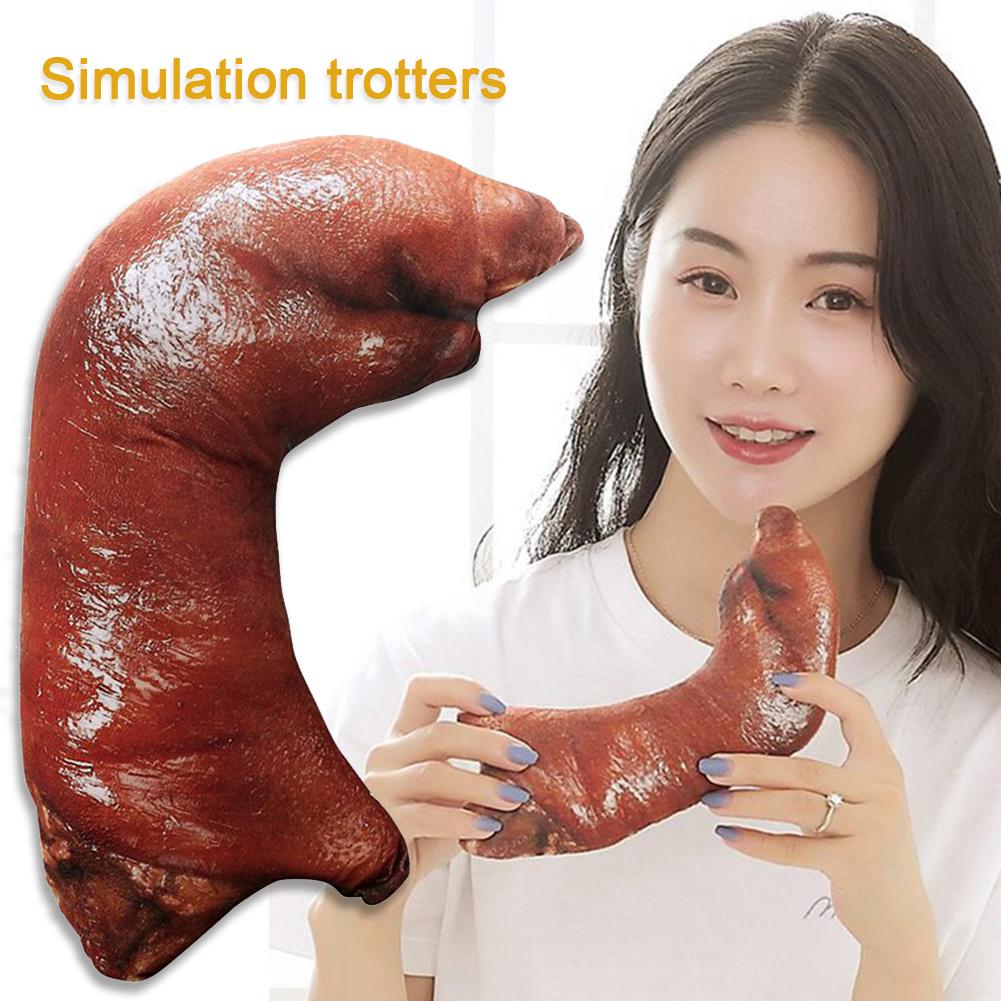 20Cm Simulatie Draver Nep Voedsel Varken Been Prank Truc Speelgoed Halloween Party Prop