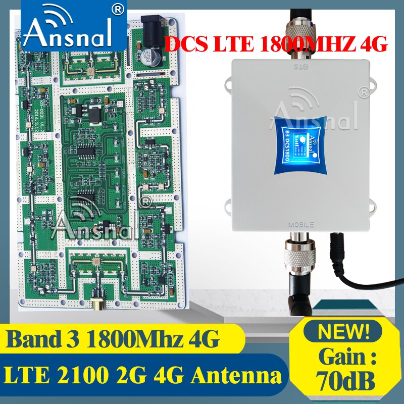 1 pièces 1800Mhz 4G amplificateur de Signal cellulaire DCS LTE GSM 1800 4G réseau amplificateur de Signal Mobile répéteur gsm 2g 4g amplificateur cellulaire