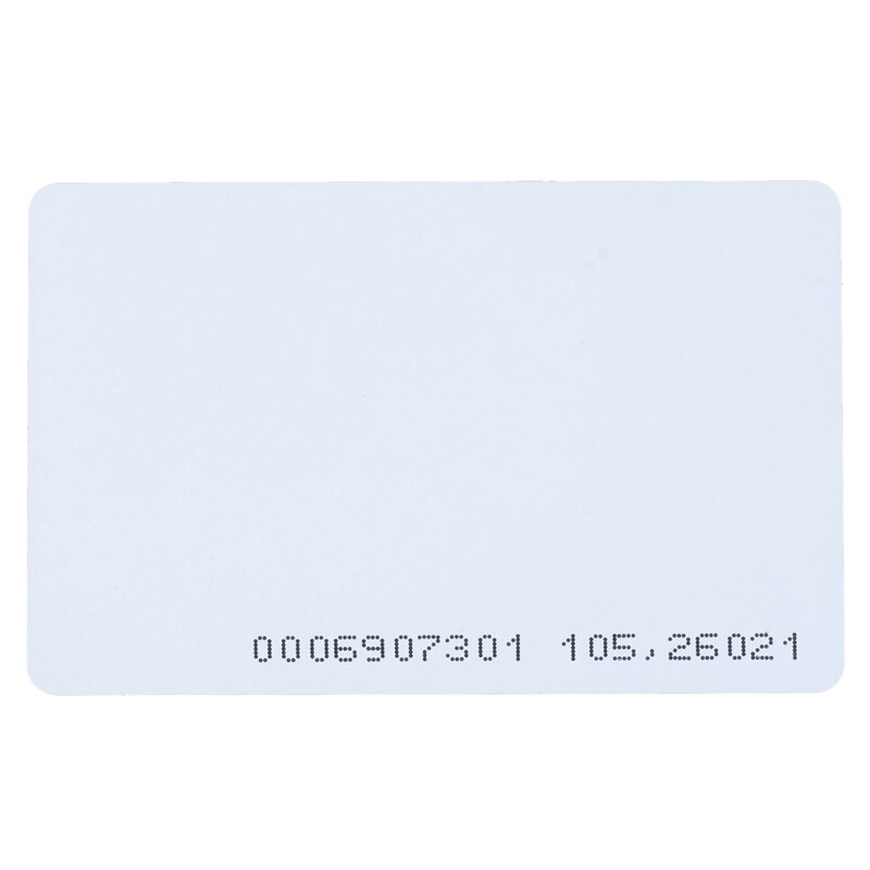 Badge d&#39;identification pour accès EM4100 150 kHz RFID, 125 pièces