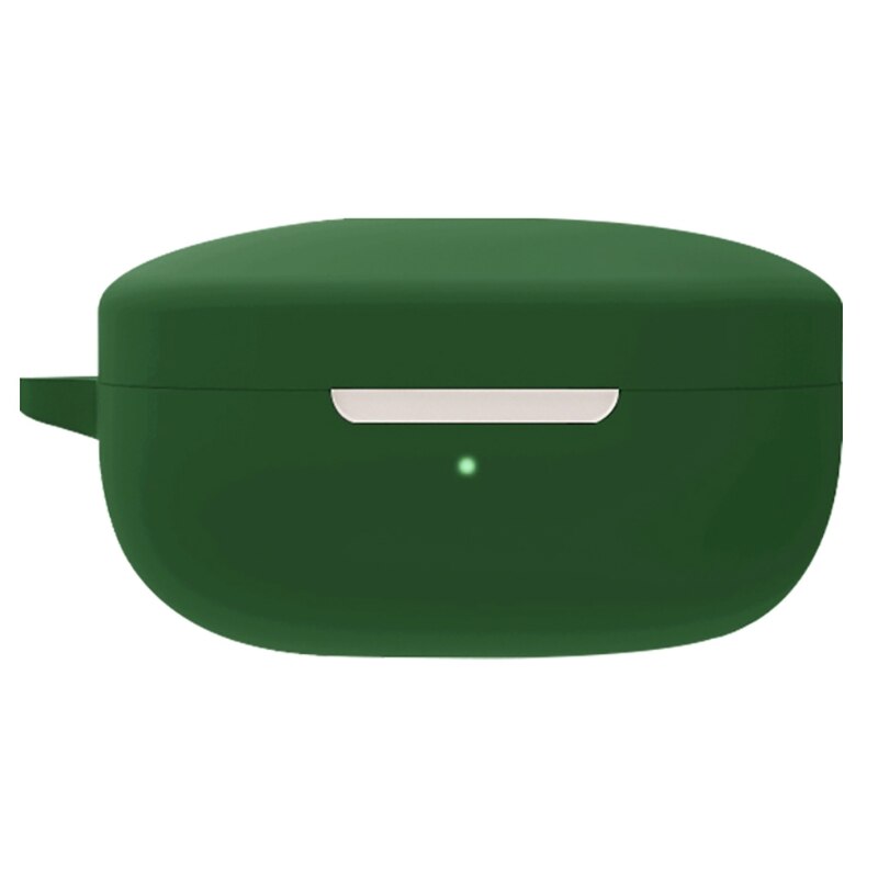 Boîtier de protection complet pour écouteurs QCY T13, boîtier de chargement avec boucle Anti-chute, 95AF: Dark green