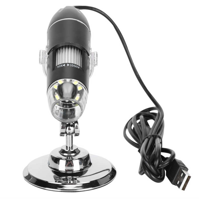 Digital USB Microscope Aluminum Alloy Multifunctional TTE01502 1000x Industrial USB Microscope High Magnification Engineers for