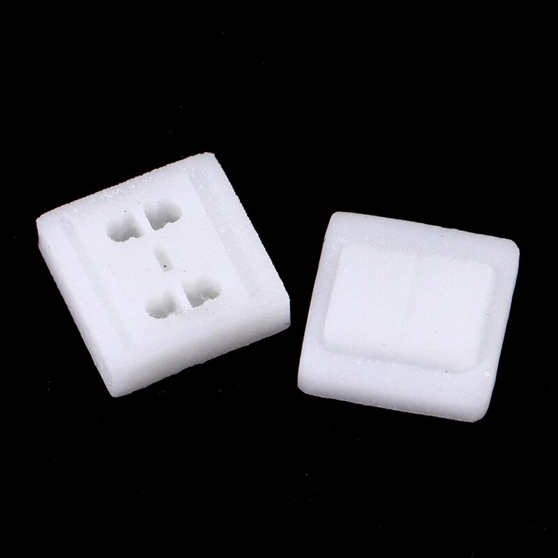 1 impostato mini interruttore presa modello 1:12 casa delle bambole decorazione della casa giocattolo scena puntelli interruttore presa modello giocattoli decorativi fai da te