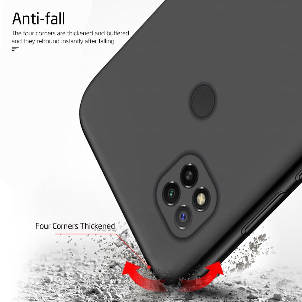 Coque de protection en caoutchouc et silicone souple pour xiaomi, compatible modèles redmi 9c, redmi 9 c, 6.53 pouces, nfc