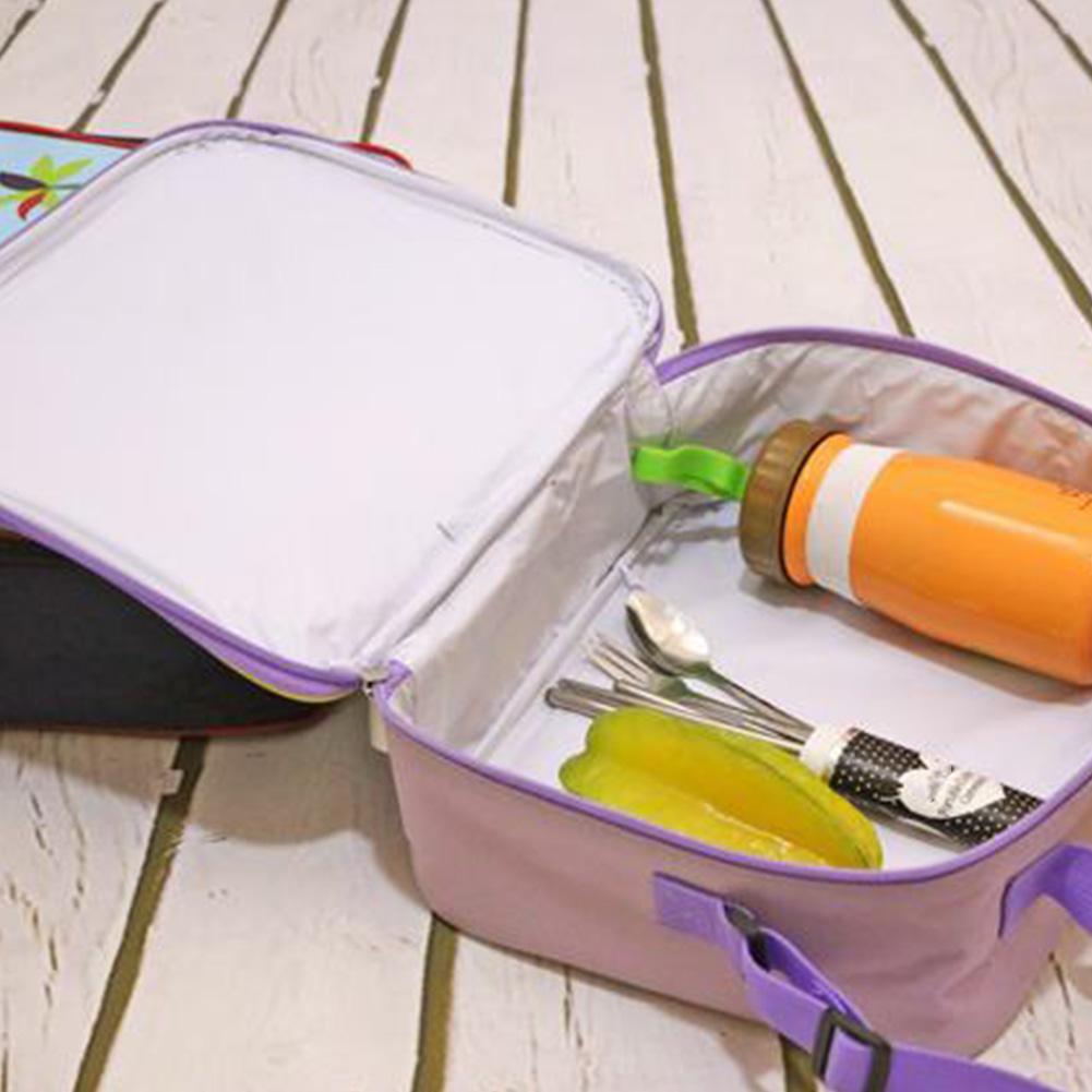 Cartoon schattige lunchtas voor vrouwen meisjes kinderen thermisch geïsoleerde lunchbox tas voedsel waterdichte picknicktas melkfles tas