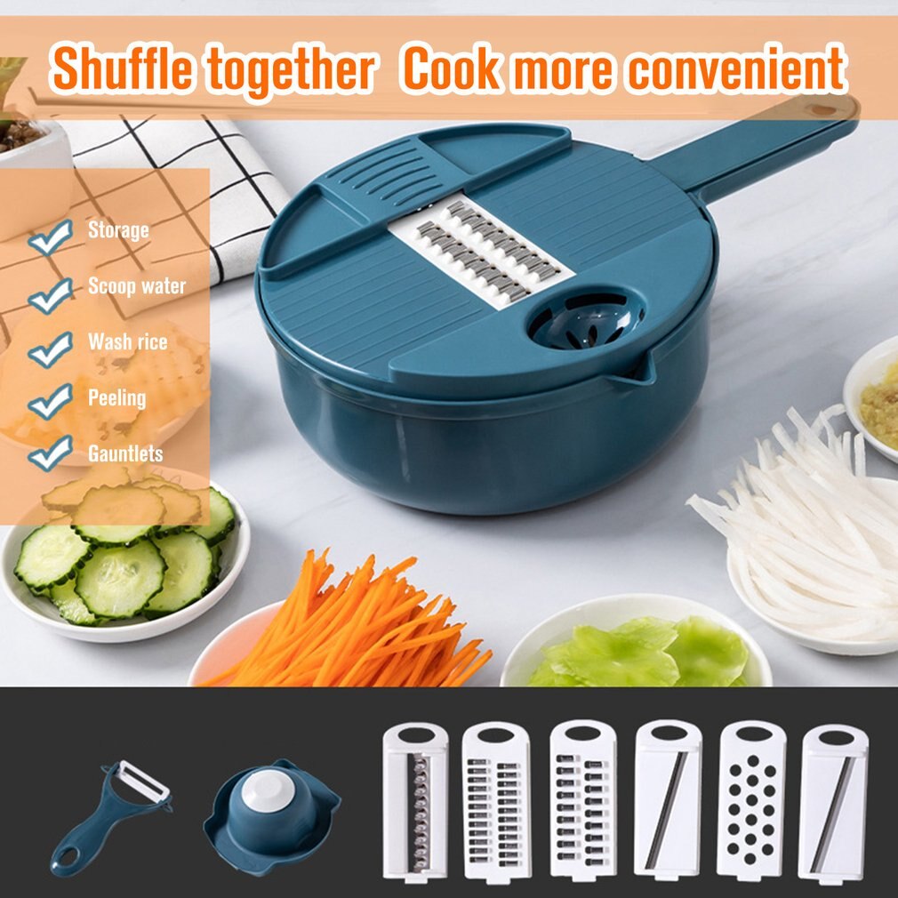 1 Set Multifunctionele Groentesnijder Aardappel Handleiding Shredder Slicer Home Kitchen Wortel Rasp Rasp