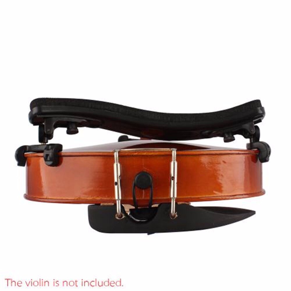 Reposapiés ajustable para violín, reposapiés de plástico EVA acolchado para violín 3/4 4/4, piezas y accesorios para violín de buena