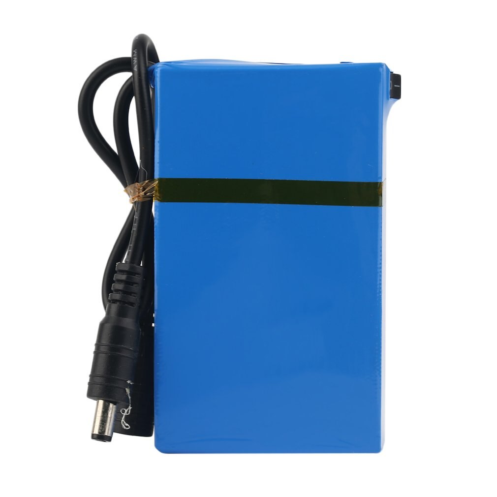 DC 12V Super Strong Capacity 4000MAH Rechargeable Li-ion Battery For Camera US plug