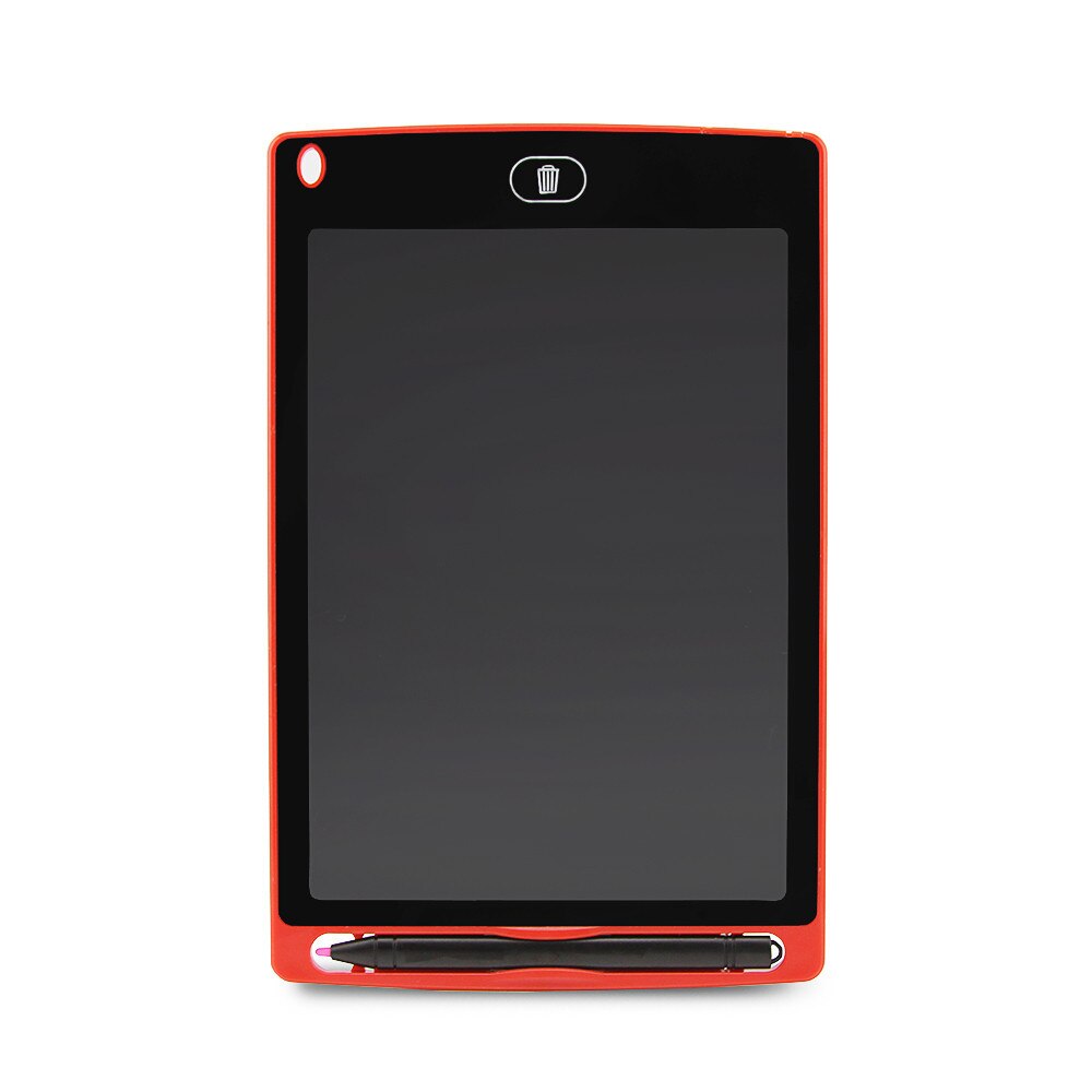 8.5 Inch LCD Drawing Tablet Graphic Electronic Board Art Digital Notepad Portable Ultra-thin Handwriting Pads For Kids Painting: Red
