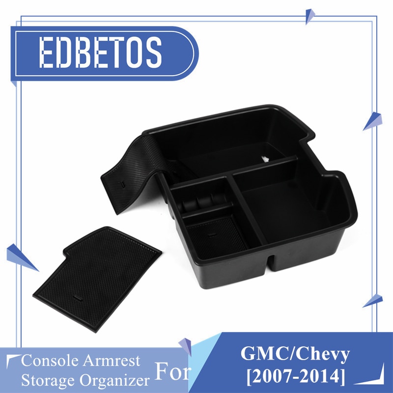 Center Console Organizer For Chevrolet Avalanche Chevy Tahoe Silverado Suburban 1500 2500 GMC Sierra Pickup Truck Yukon Denali