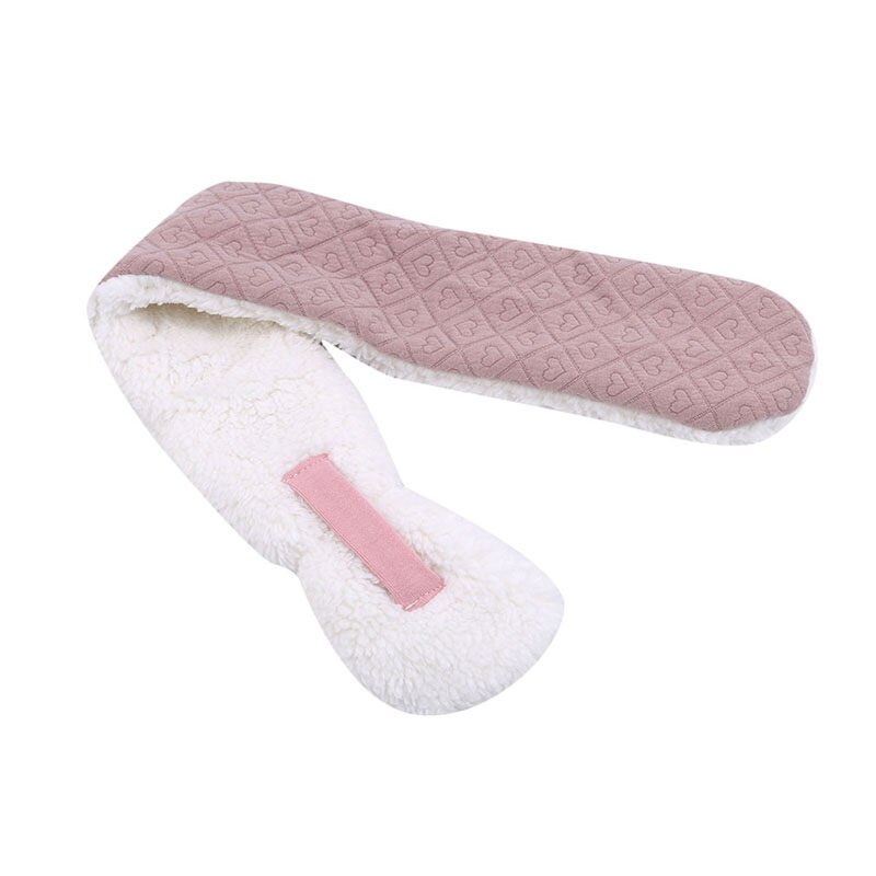 Moda crianças inverno roupas de bebê manter quente cachecol miúdo coração forma padrão cachecol do bebê pescoço com veludo espessamento mais quente