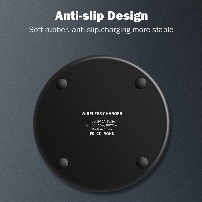 10W Snelle Qi Draadloze Oplader Voor Google Pixel 6 Pro 5 4 Xl Case Telefoon Draadloos Opladen Pad Ademen licht