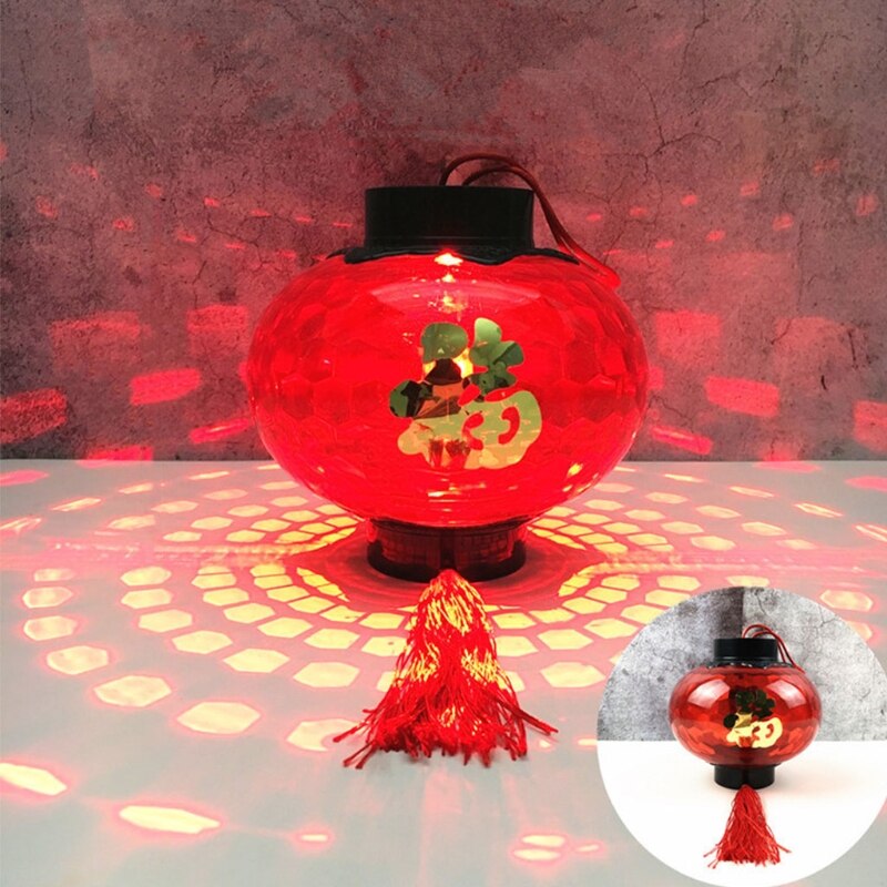 Household Chinese Year Chinese Style LED Luminous Portable Lantern: B-5