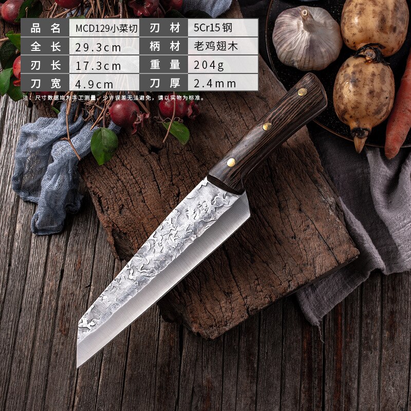 Handmade Stainless Steel Kitchen Boning Knife Fishing Knife Meat Cleaver Butcher Knife Chef Kitchen Knives Forged In Fire Knives: MCD129