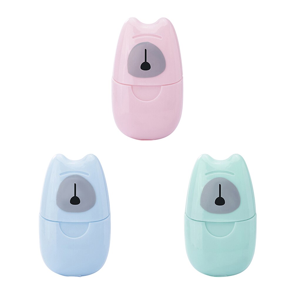Washing Hand Bath Scented Slice Soap Disposable Boxed Paper Soap Sheets Travel Portable Hand Washing Box Scented Slice Sheet
