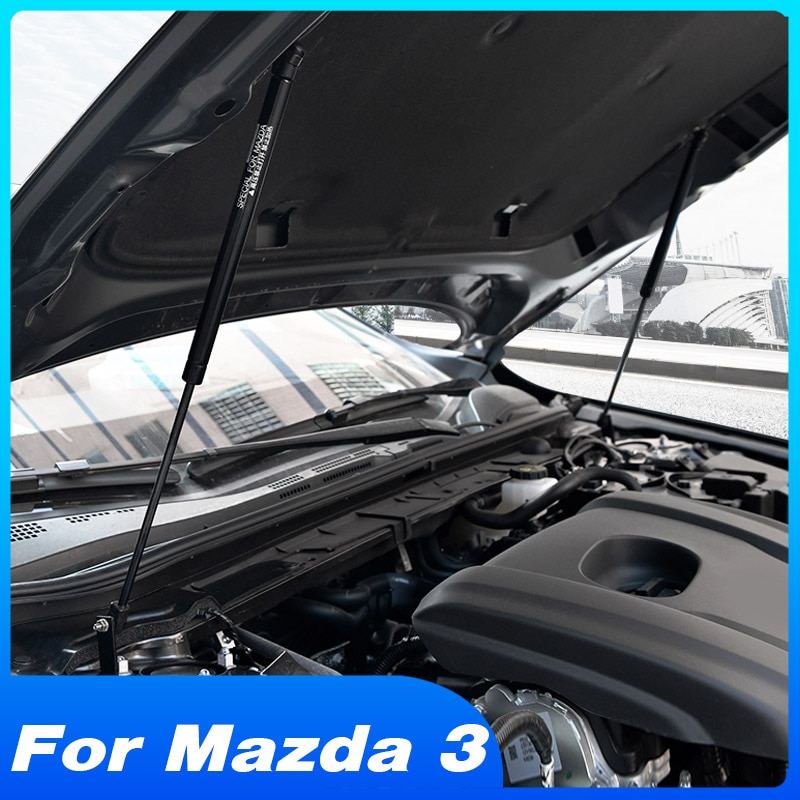Hivotd Voor Mazda 3 Accessoires Auto Motorkap Hood Lift Hydraulische Staaf Strut Auto Ondersteuning Staaf Modificatie Product