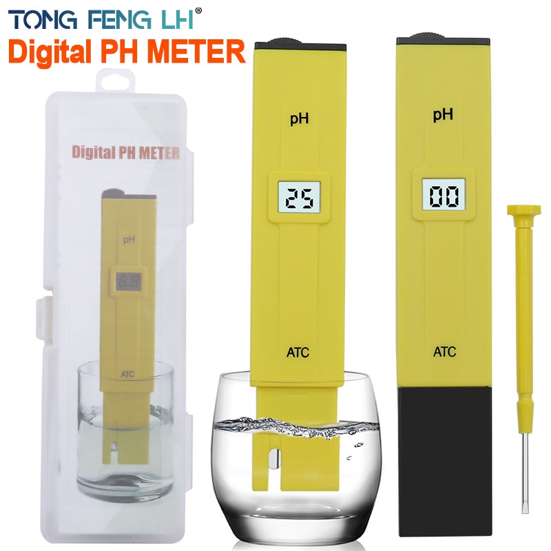 Lápiz de Bolsillo Prueba de Agua Medidor de Digital Probador Ph 009 Ia 0,0 Ph para Laboratorio de Agua de Piscina de Acuario