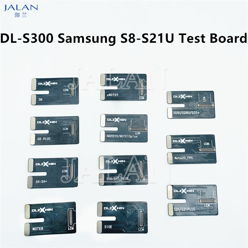 DL S300 sTestBox Tester biegen Kabel Für Samsung S8 S9 S10 Plus S21 S21 + Hinweis 8/9/10/10 + S20 Plus S20U LCD Anzeige Reparatur
