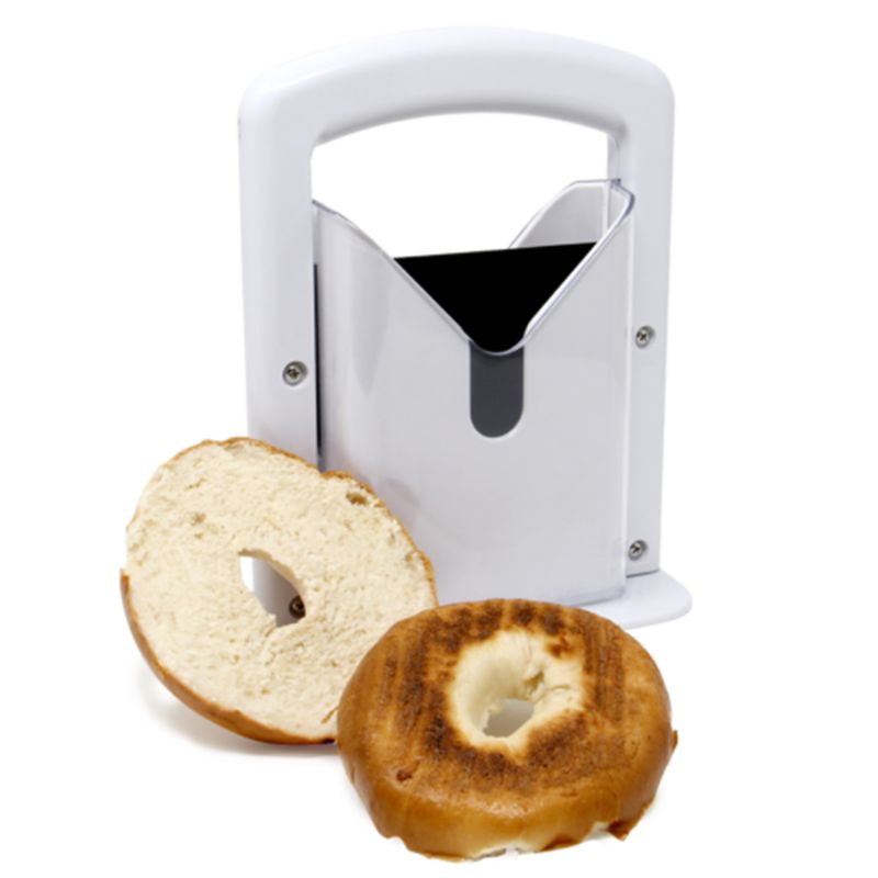 Bagel Slicer Guillotine Perfect Bagel Cutter Every Time For Toaster