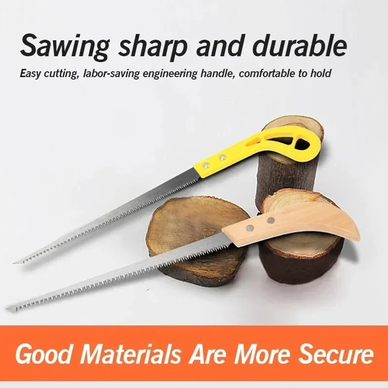 Garden Mini Saw Woodworking Wallboard Handsaw Tree Branch Pruning Hand Saw Trimming Fast Fine Tooth Handsaw Outdoor Pruning Tool