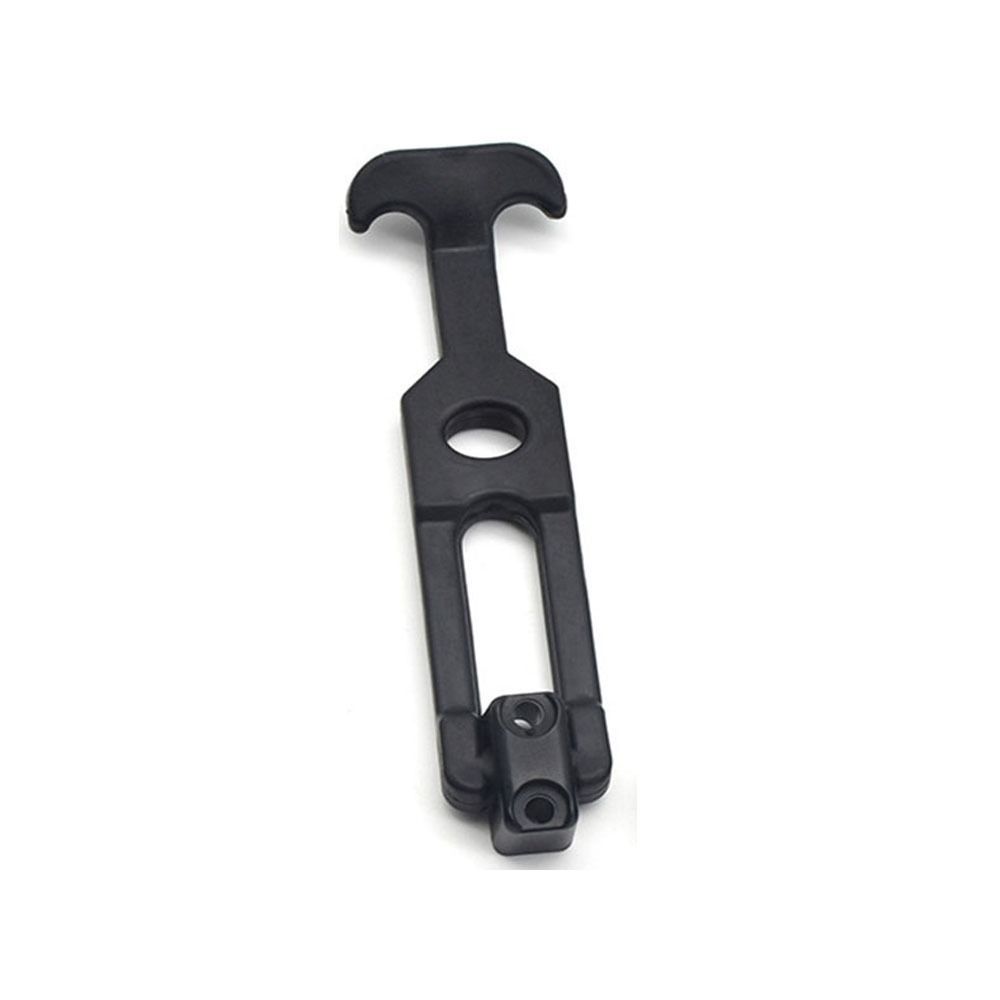 T-Handle Rubber Flexible Draw Latches Fit for Toolbox /Cooler/ Cart/Farm Flexible Rubber Pull-Action Door Locks: Silver