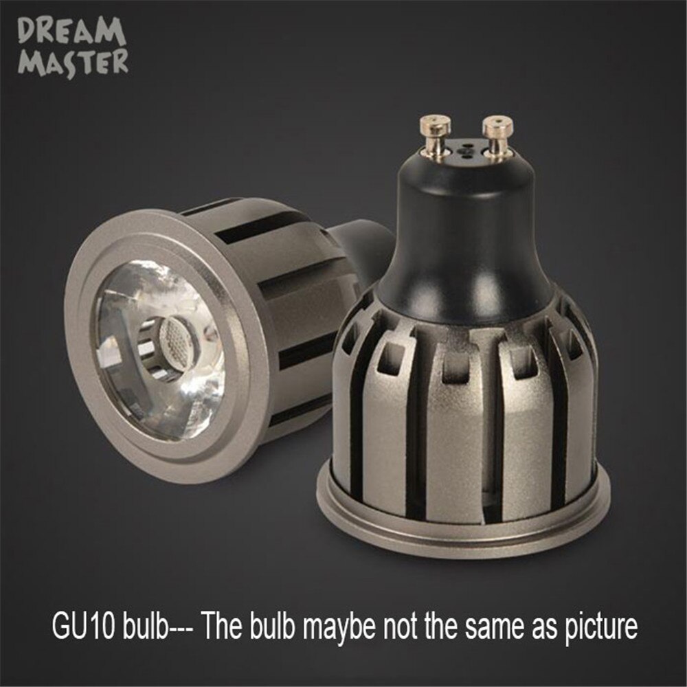 Modern GU10 5W led ceiling spotlights lamp, replaceable bulb LED spotlights, dressing room/restaurant/colothing store spotlights