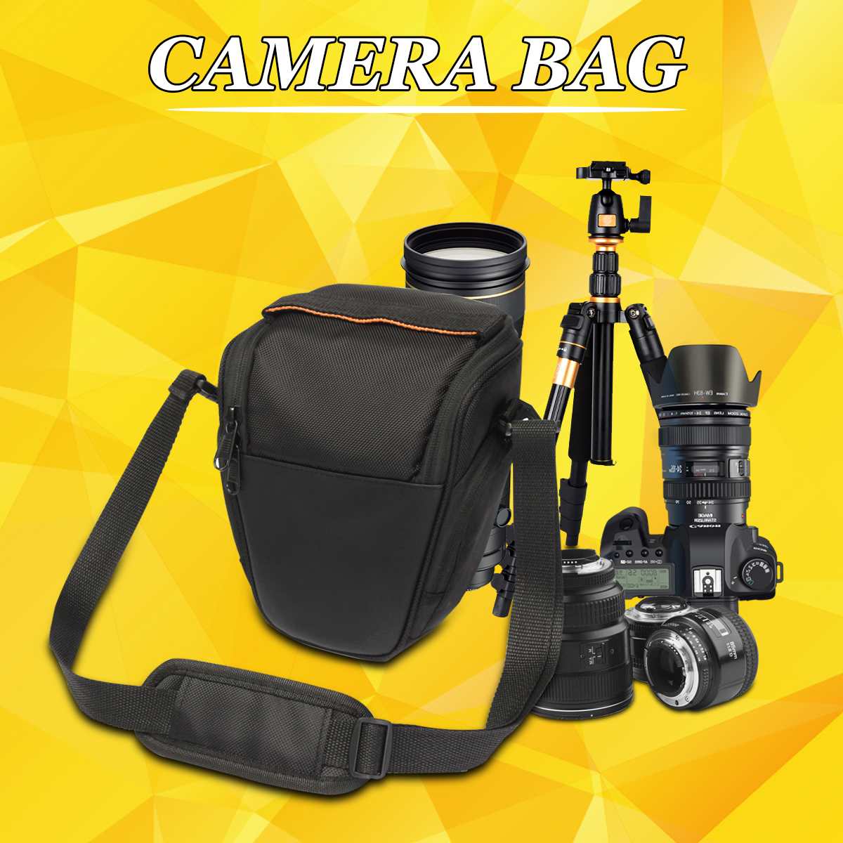 Camera Backpack Video Digital DSLR Bag Waterproof Outdoor Camera Photo Bag Case for DSLR Camera Photography Photo Bag Lens Prote