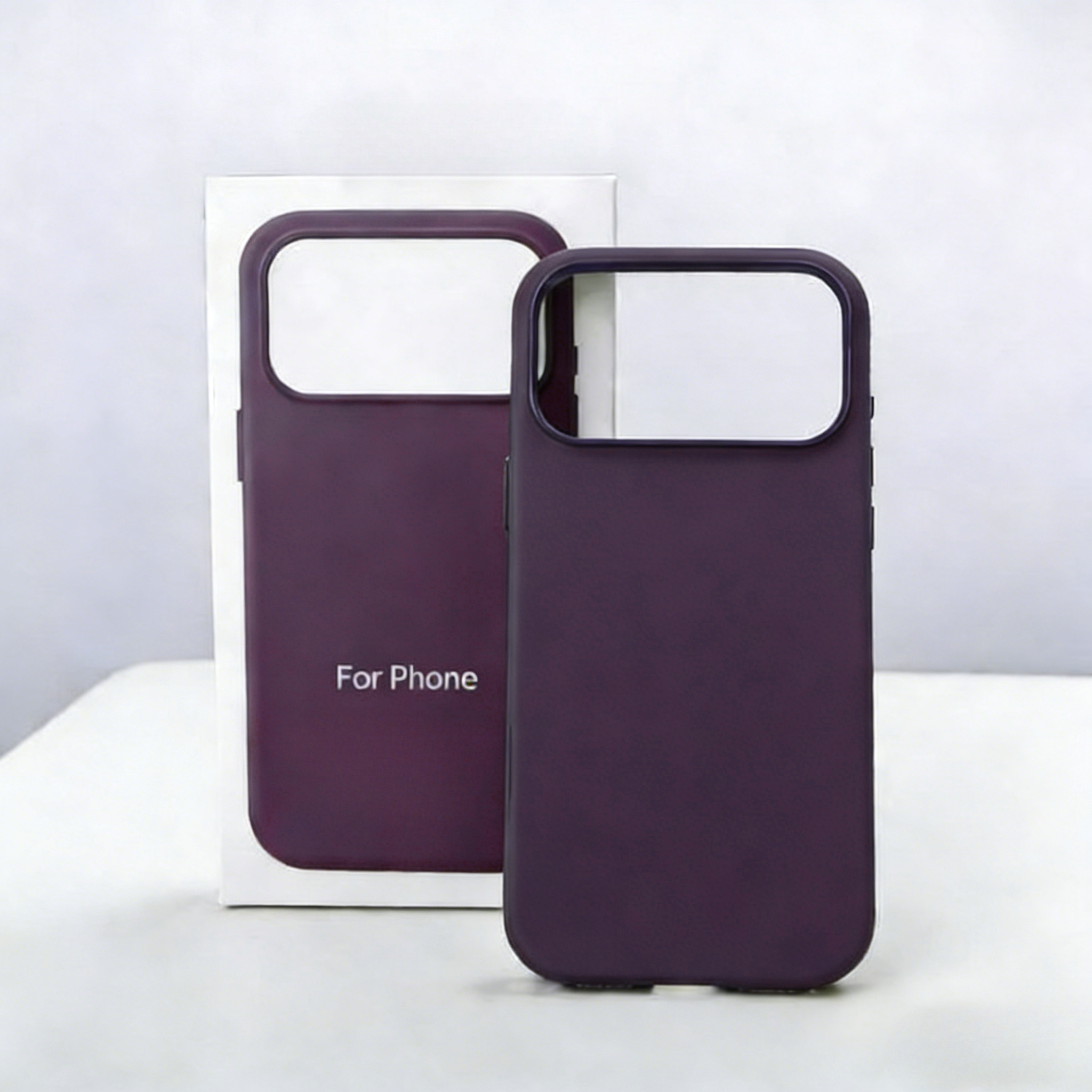 Capa oficial de silicone 1:1 para iphone 17 pro max e iphone 17 pro com magsafe. capa original de silicone líquido para carregamento sem fio.: Roxo / Iphone 17 pro