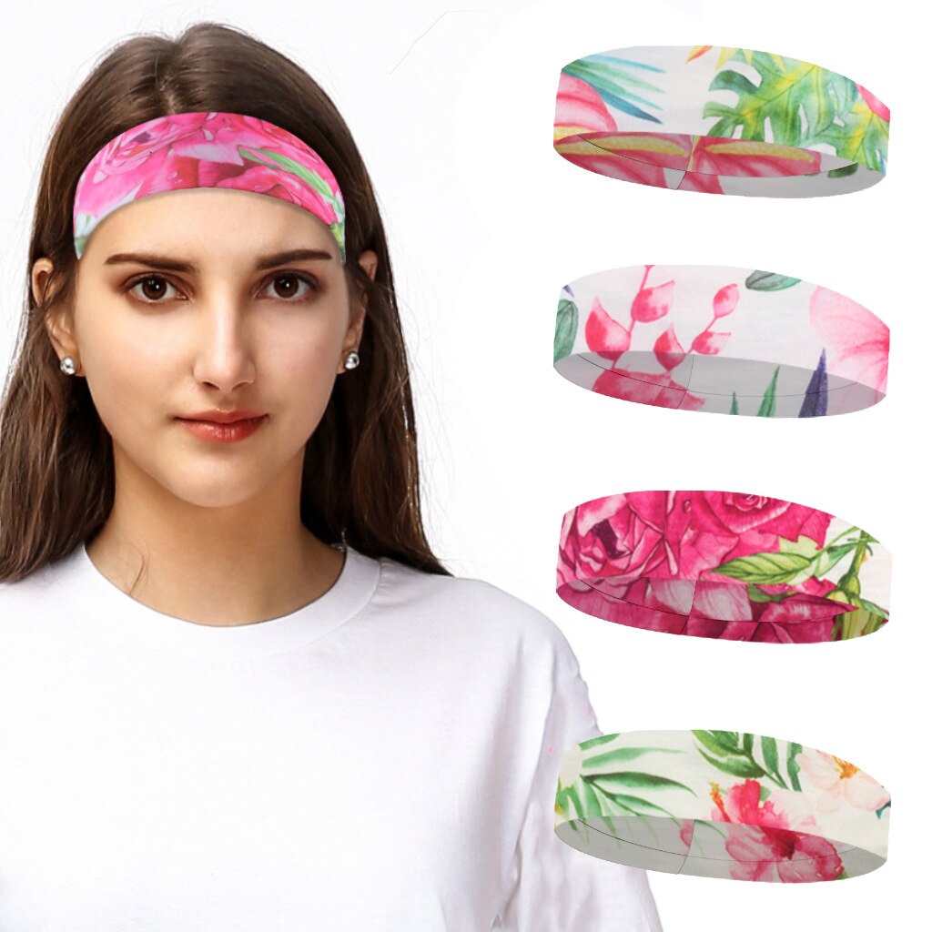 Diadema de algodón con absorción de sudor para hombre y mujer, banda elástica para el pelo, accesorios deportivos para el cabello, Yoga, 3 a 4 colores, 1 pieza