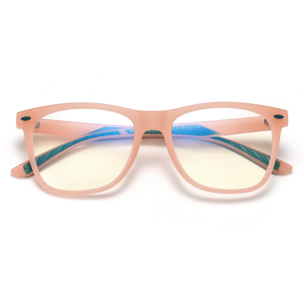 Veshion  tr90 frame anti-blauw licht bril voor baby's, kinderaccessoires voor meisjes en jongens, bril op sterkte voor kinderen, roze en blauw